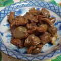 miffy77's cooksnap of when they made 鶏ハツの炒め物.