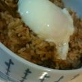 わらびもちぃ's cooksnap of when they made 本格風☆キムチと牛ごぼうの炊き込みご飯.