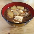 Nekozame's cooksnap of when they made 冷え性でお料理初心者さん向き「豚汁」.