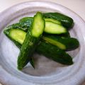 まほじょ's cooksnap of when they made 超簡単、きゅうりのカラシ漬け.