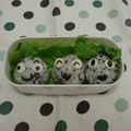 パンダさんでーす。's cooksnap of when they made ＊デコ弁＊枝豆トリオくん彩りごはん.