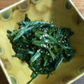 ☆コパン☆'s cooksnap of when they made 簡単もう一品☆春菊のさっと炒め.