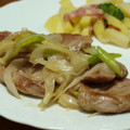 モーリーママ's cooksnap of when they made 豚ヒレの長ネギ炒め.