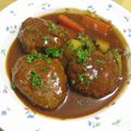 あらぴーともぴー's cooksnap of when they made ホウレン草とチーズＩＮ煮込みハンバーグ.