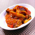 ayachobin's cooksnap of when they made 鶏としめじのトマト煮.