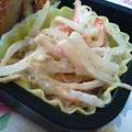 monchanママ's cooksnap of when they made 食感がｸｾに!!ｶﾆｶﾏもやしｻﾗﾀﾞ.