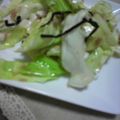 コナゃん's cooksnap of when they made 洗い物0！春キャベツとツナの塩昆布あえ.