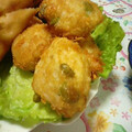 monchanママ's cooksnap of when they made チーズと枝豆のすり身揚げ.
