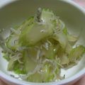 あいぽねっと's cooksnap of when they made セロリとじゃこの炒め物.