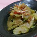 ピンクのたまご's cooksnap of when they made 桜えびとセロリのピリ辛炒め.