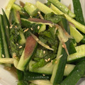 emifumi's cooksnap of when they made きゅうりと薬味のさっぱり無限ナムル.