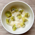 悠LOVE航's cooksnap of when they made 梨ヨーグルトの蜂蜜キウイかけ.
