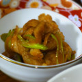 シュウちゃんのママ's cooksnap of when they made 鶏皮とネギの甘辛炒め.