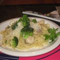 42nd wave's cooksnap of when they made 鶏ときのこのクリームソースのパスタ.