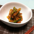 ＊とみこ＊'s cooksnap of when they made 胡瓜とちくわのピリ辛和え♪.