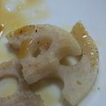 此葉。's cooksnap of when they made ★蓮根ステーキ ハニーマスタードソース★.