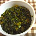 makoto♪'s cooksnap of when they made 蕪の葉（大根の葉）の常備菜.