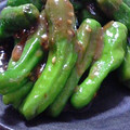 TTkichen's cooksnap of when they made ししとうの胡麻味噌炒め♪.