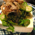 ふっち's cooksnap of when they made みょうが　オクラ　冷や奴〜さっぱり♪.