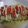 あいーぷ's cooksnap of when they made ◆ふっくらとんぺい焼き～トマトのせ◆.