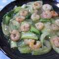 ゆみにゃむ's cooksnap of when they made 海老とチンゲン菜のショウガ炒め.