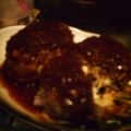 QueenPrincess's cooksnap of when they made チーズinハンバーグまろやか玉ねぎソース.