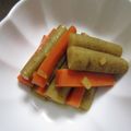 shimaru's cooksnap of when they made 中華風ごぼうのおつけもの　冷蔵庫に常備♪.