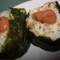 saki1010's cooksnap of when they made たっぷり胡麻とおかかの♡おにぎり♡.