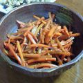 じゅん♪'s cooksnap of when they made 冷凍可★家のきんぴらごぼう★お弁当にも.
