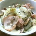 ねっちゃんっ's cooksnap of when they made 冬野菜とベーコン水なしで煮てみました.