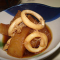 のんびりえりりん's cooksnap of when they made イカと大根の煮物.