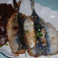 Jock's cooksnap of when they made いわしの蒲焼.