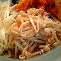 鮎めし♀'s cooksnap of when they made 麺つゆｄｅピリ辛えのき.