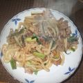 Lemon0790's cooksnap of when they made 簡単！ﾒﾁｬうま　　ねぎぶた焼きうどん♪.