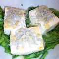 はいりほう's cooksnap of when they made 春菊と豆腐のごまぽんレンジ蒸し.