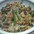 九道礼菜's cooksnap of when they made ひじき豆とインゲンの豚卵とじ.