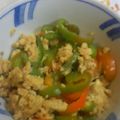 ange216's cooksnap of when they made ピーマンの炒りたまご.