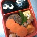 おまめさん's cooksnap of when they made ☆いもむしくんのウインナー（キャラ弁）☆.