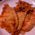 まるひゅ's cooksnap of when they made 柿入り豚のしょうが焼き.