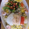 りんりんゆみりん's cooksnap of when they made クリスマス　サンタさんのお弁当☆.