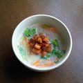 カルン's cooksnap of when they made ◉レンコン◎タンタン◎春雨スープ◉.
