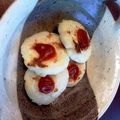 maruqo's cooksnap of when they made ♪チーズじゃがいも餅♪.