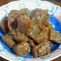 じゅん♪'s cooksnap of when they made 辛味噌ごま煮こんにゃく.