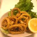 あい葉's cooksnap of when they made イカのセモリナ粉揚げ.