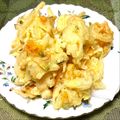 にきけん's cooksnap of when they made 簡単♪　家に有る材料でかき揚げ.