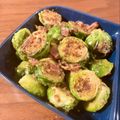ねこ子16's cooksnap of when they made 芽キャベツ炒め・ハニーマスタード和え.