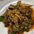 だるみほ's cooksnap of when they made なすと筍と豚バラ肉★オイスターソース炒め.
