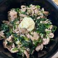 るかまる☆'s cooksnap of when they made 簡単！美味！ポパイ丼！(くりやん風？).