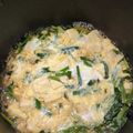 真理かあさん's cooksnap of when they made 簡単！ニラ豆腐丼.