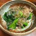 ななさくちゃん's cooksnap of when they made 菜の花のお浸し.
